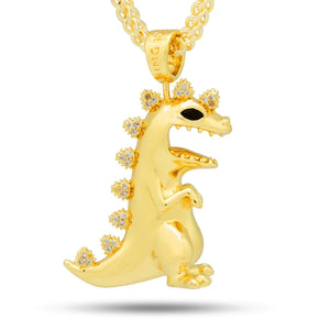 Rugrats x King Ice - Reptar Necklace
