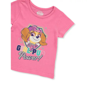 Paw Patrol "Girl Pup" Skye Pink Tee