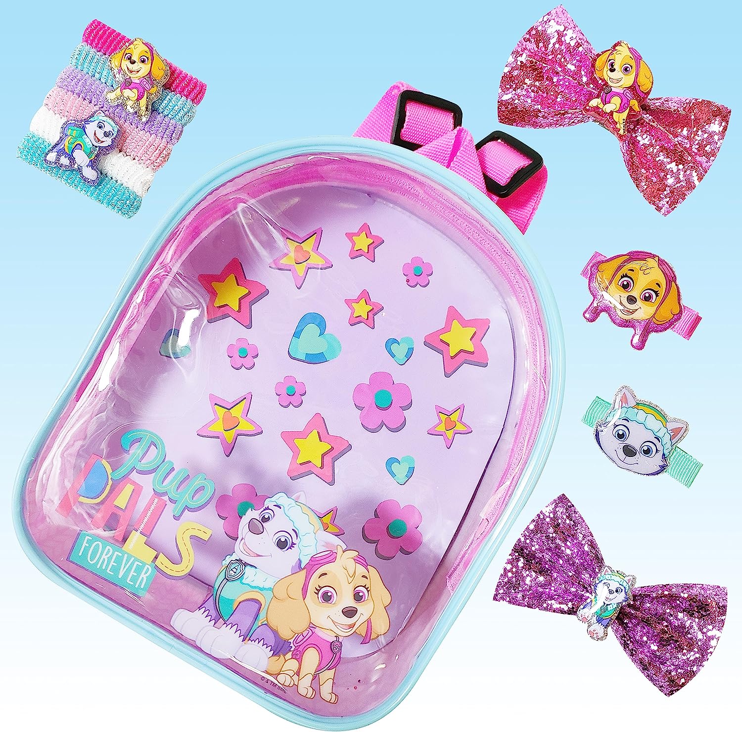 Paw Patrol Fashionable Backpack with Accessories