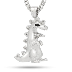 Rugrats x King Ice - Reptar Necklace