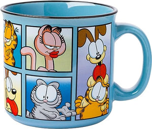 Garfield 20oz Ceramic Camper Mug