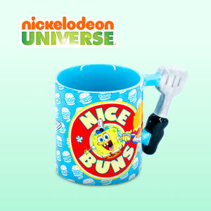 nice buns spongebob coffee mug