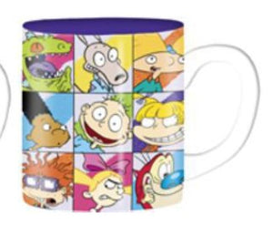 Nicktoons Square Collage 20oz Ceramic Mug