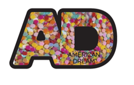 American Dream Confetti Magnet