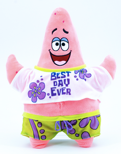 12" Patrick Plush with 'Best Day Ever' Tee