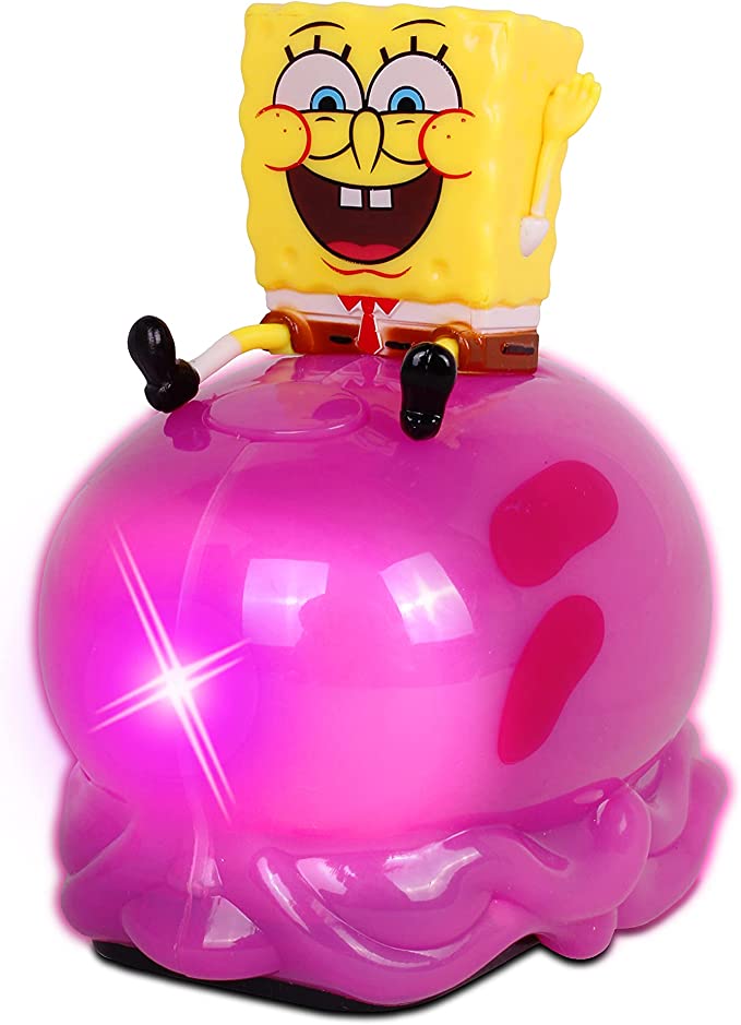 Light-Up SpongeBob Push & Go Jellyfish Racer with Sound