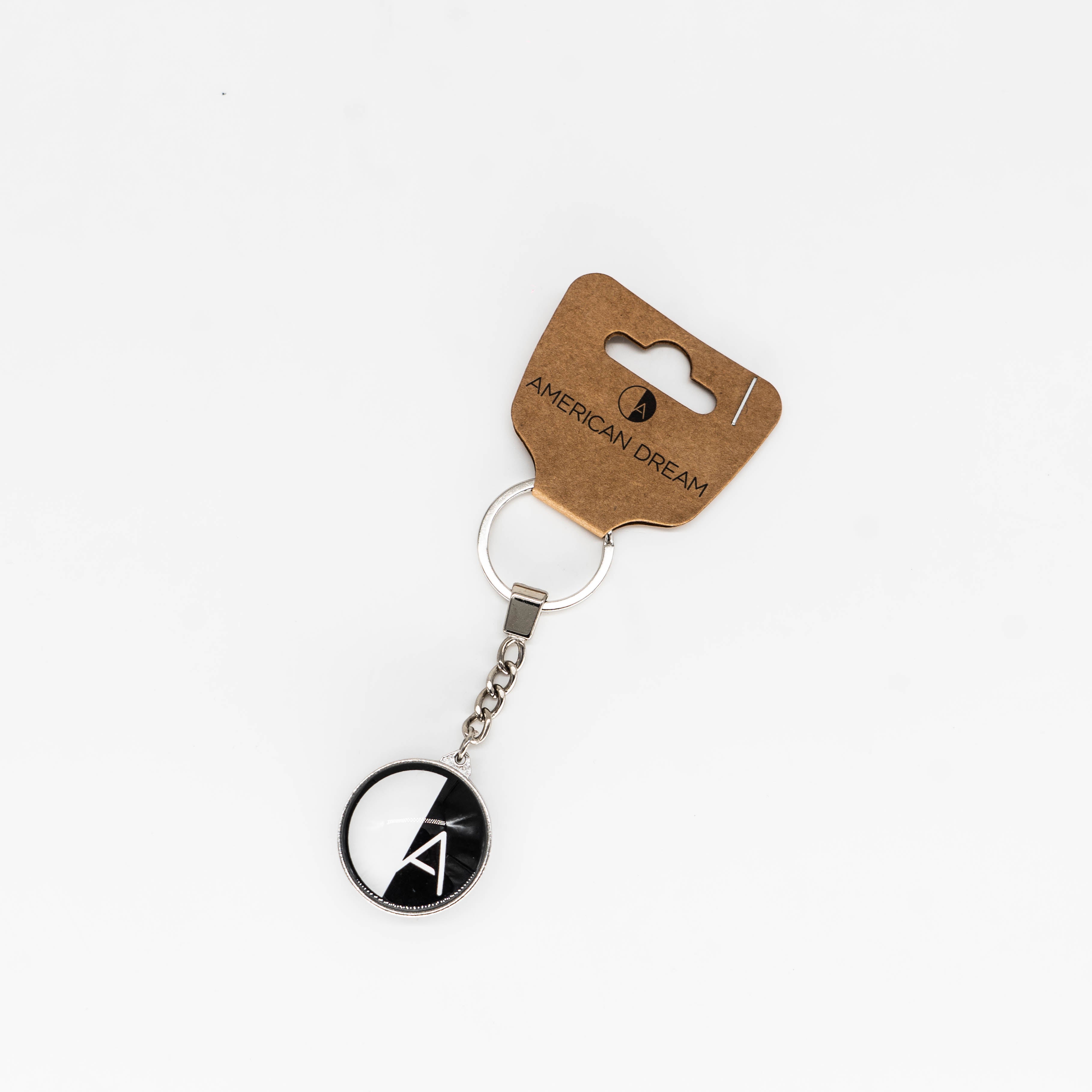 American Dream Glass Keychain