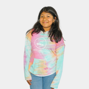 The Rink Youth Rainbow Terry Hoodie