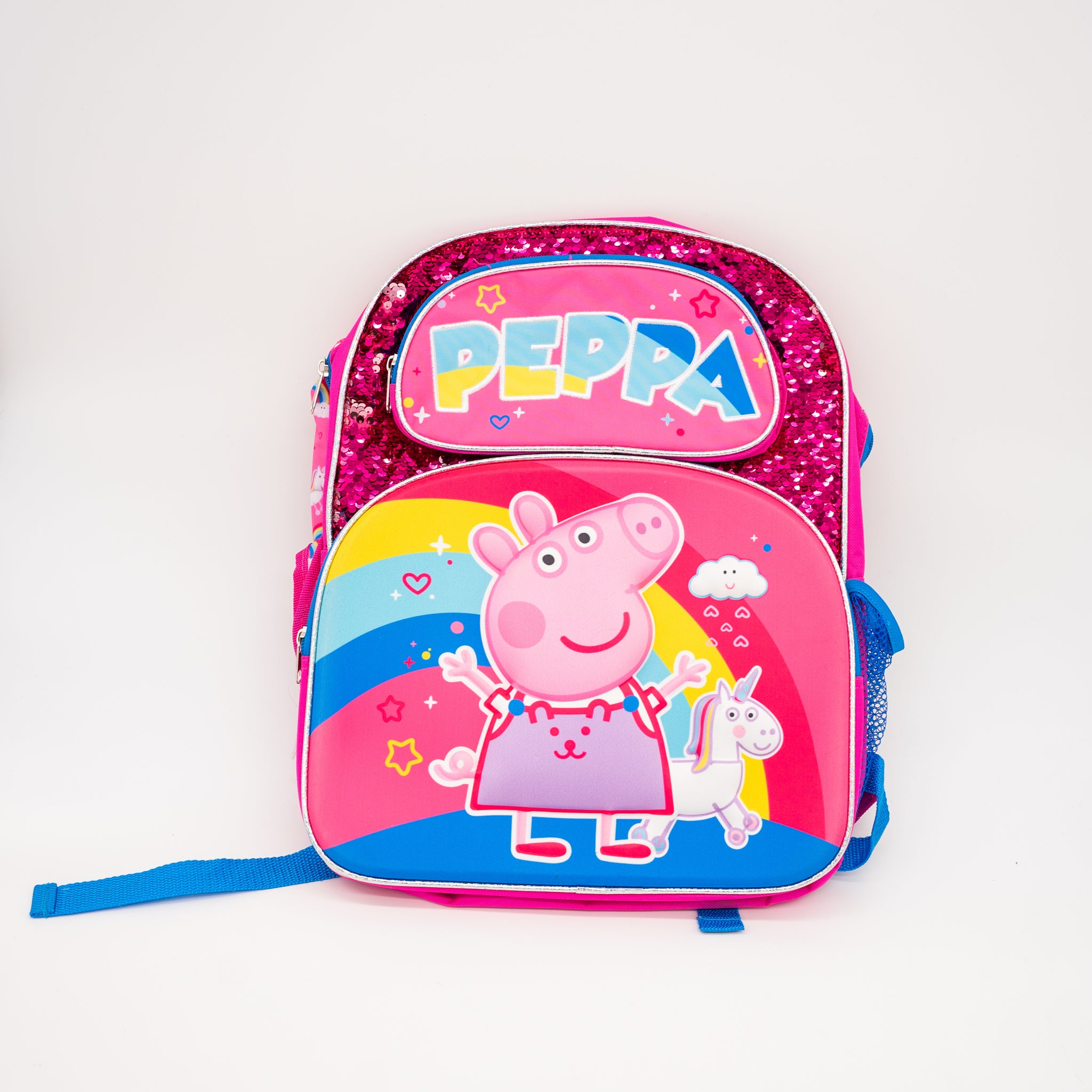 Peppa Pig 16" 3-D Sequins Backpack
