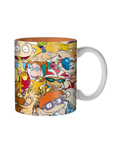 Nicktoons Collage 20oz Ceramic Mug