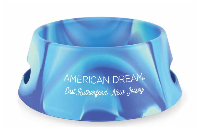 American Dream Drink Silicone Dog Bowl